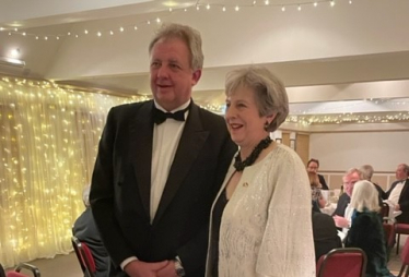 Rt. Hon. Theresa May with David Sidwick Dorset Police and Crime Commissioner